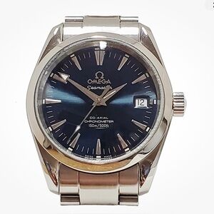 Omega Seamaster Co-Axial with Deep Blue Dial